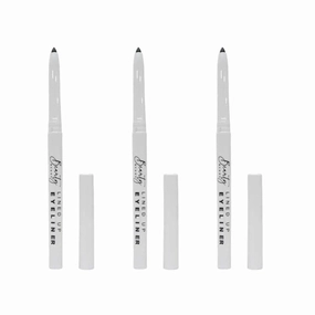 3x Beauty Buddy Lined Up Eyeliner 02 Deep Brown 1g