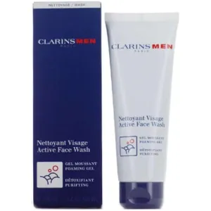 Active Face Wash (Foaming Gel, Purifying) unisex by Clarins men 4.4 oz New in Box