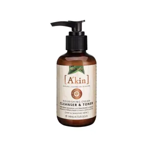 A'Kin Cleanser & Toner Nourishing Cream For Dry & Sensitive Skin 140ml