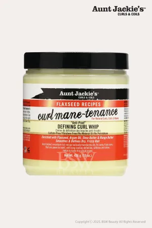 AUNT JACKIES CURL MANE-TENANCE DEFINING CURL WHIP 15oz