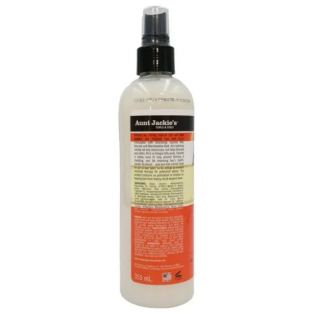 Aunt Jackie's Half & Half Hydrating Silkening Hair Milk -  12 oz