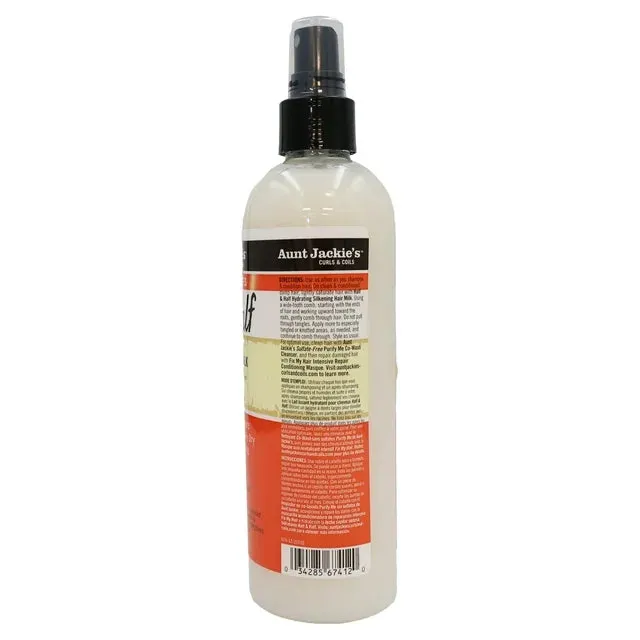 Aunt Jackie's Half & Half Hydrating Silkening Hair Milk -  12 oz
