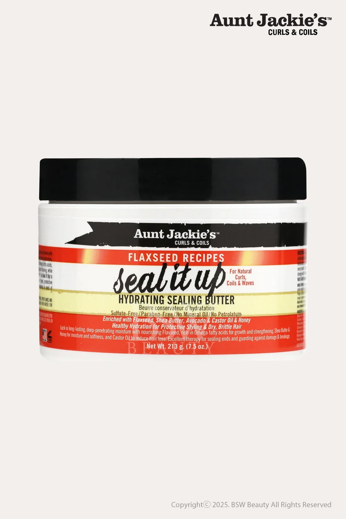 AUNT JACKIES SEAL IT UP HYDRATING SEALING BUTTER 7.5oz