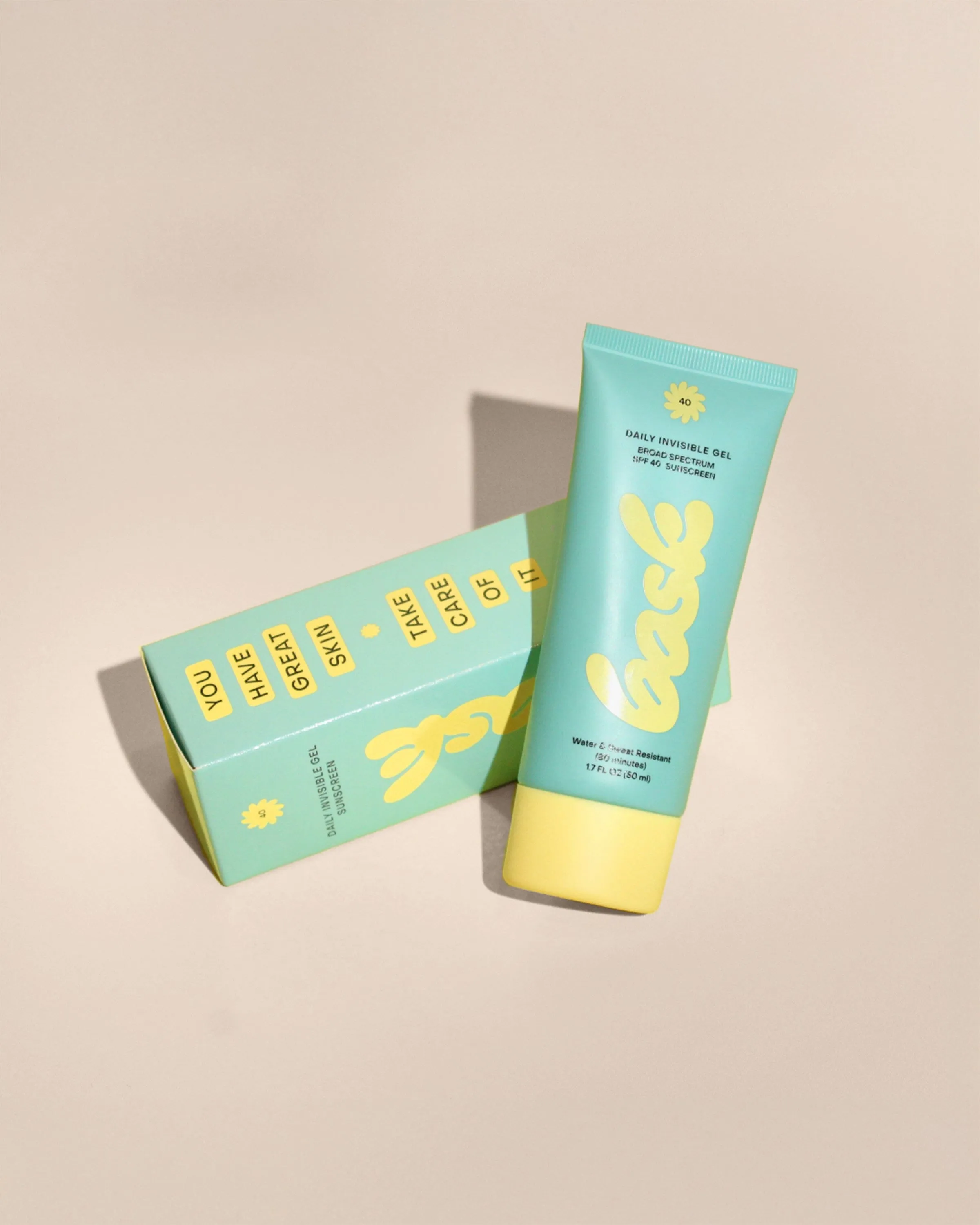 Bask Daily Invisible Gel SPF 40 Sunscreen
