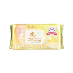 BCL Saborino Morning Facial Sheet Mask VC  (30pcs)