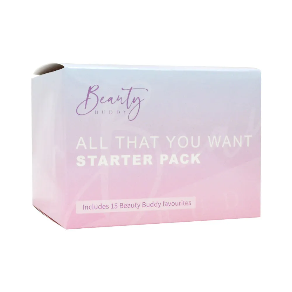 Beauty Buddy All That You Want Starter Pack - 15 items