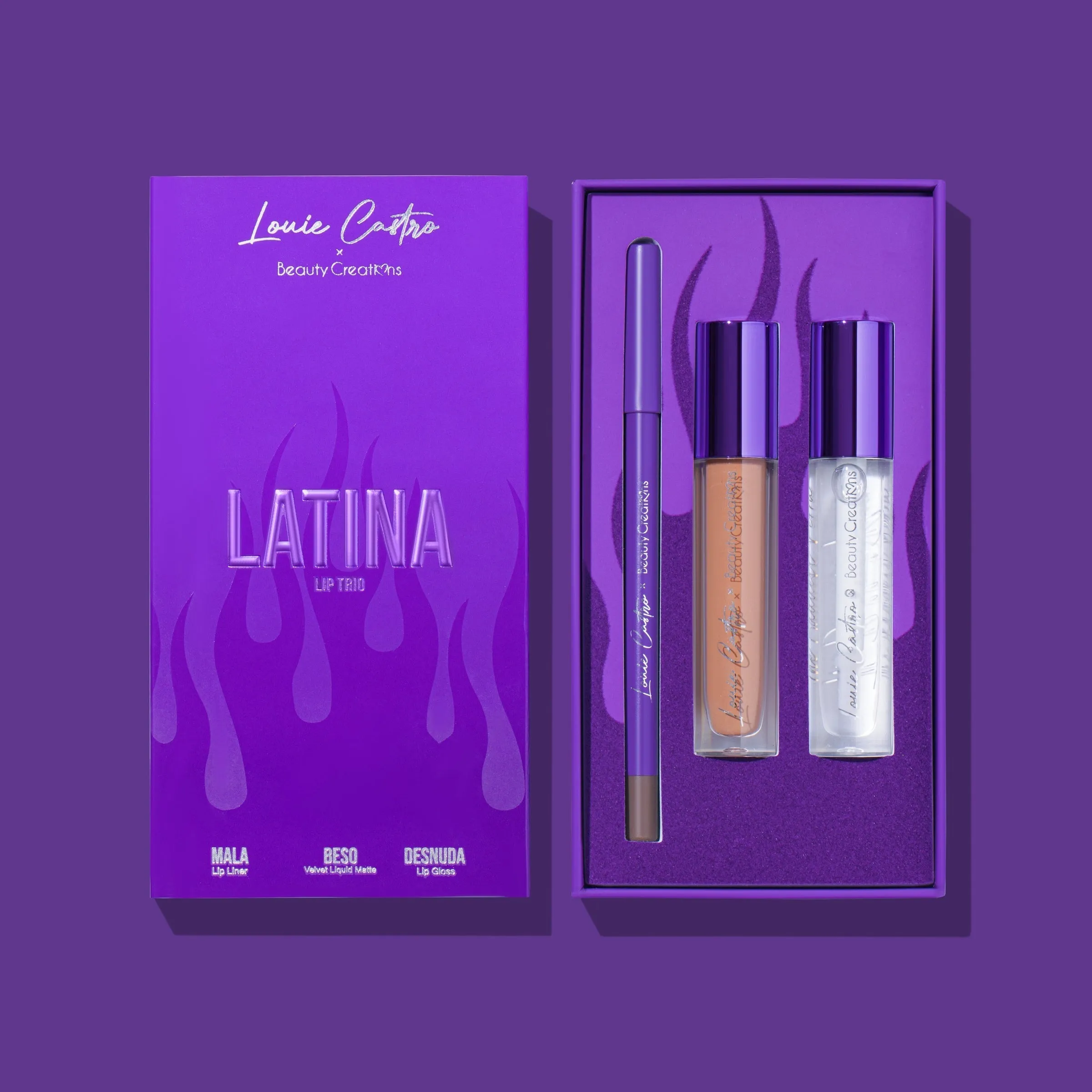 BEAUTY CREATIONS - LOUIE CASTRO - LIP TRIO