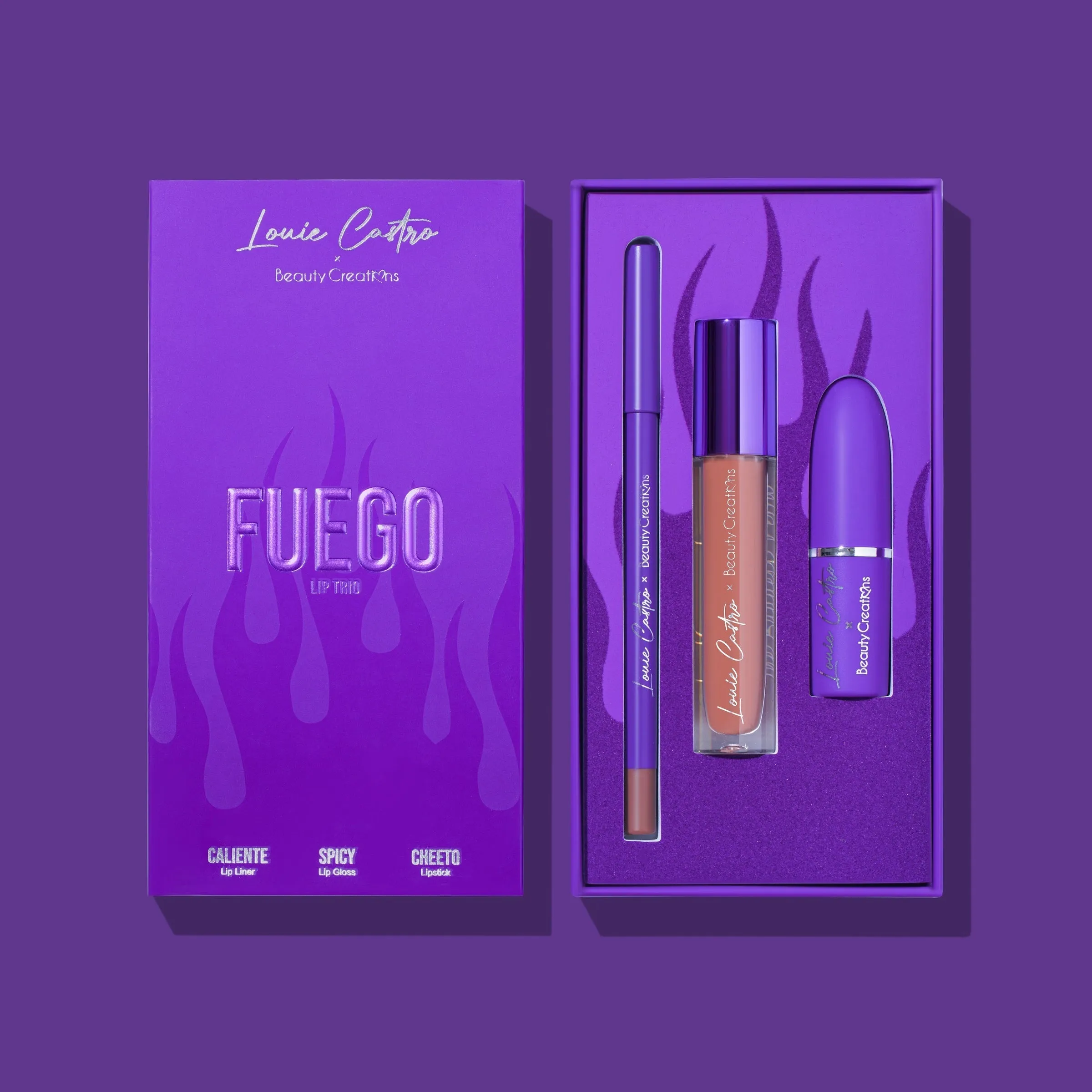 BEAUTY CREATIONS - LOUIE CASTRO - LIP TRIO