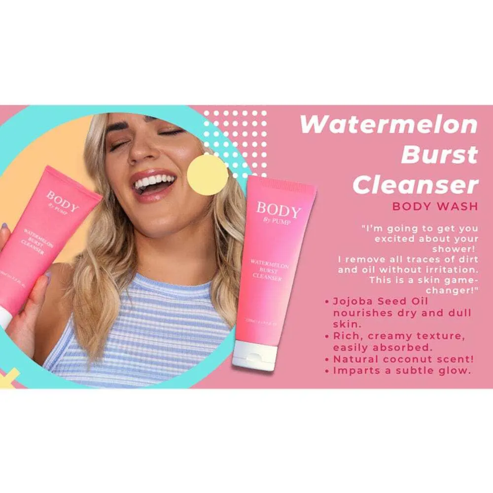 Body By Pump Watermelon Burst Cleanser 50ml