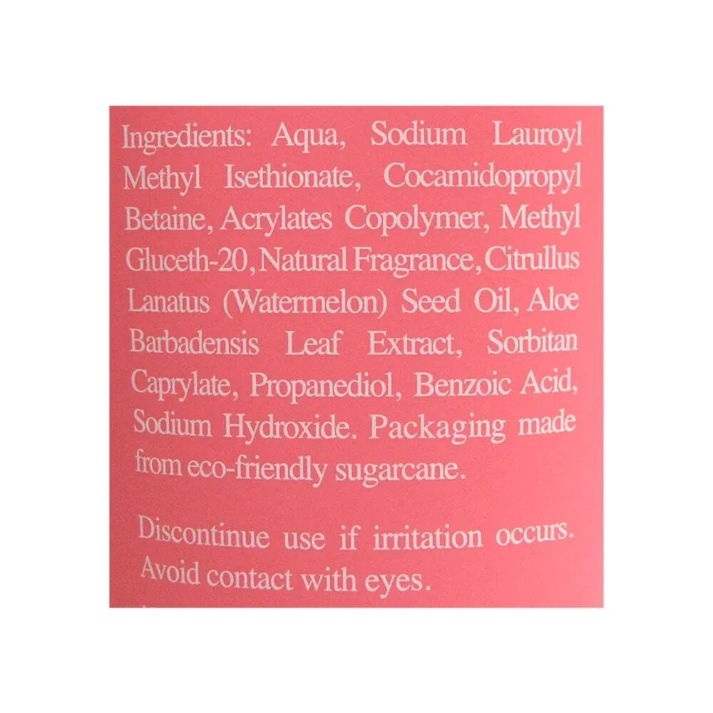Body By Pump Watermelon Burst Cleanser 50ml