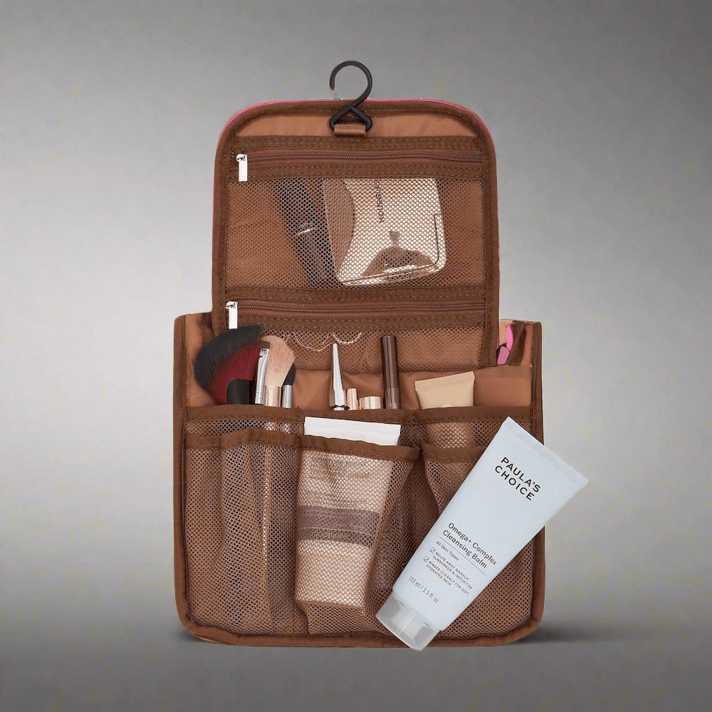 Bon Voyage Travel Toiletry Bag -- Eye Love Purple