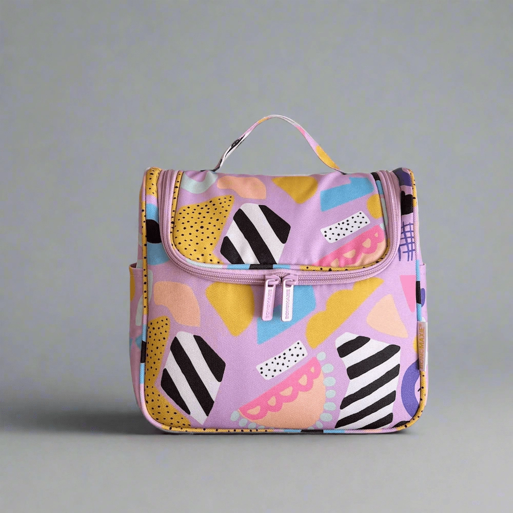Bon Voyage Travel Toiletry Bag -- Eye Love Purple