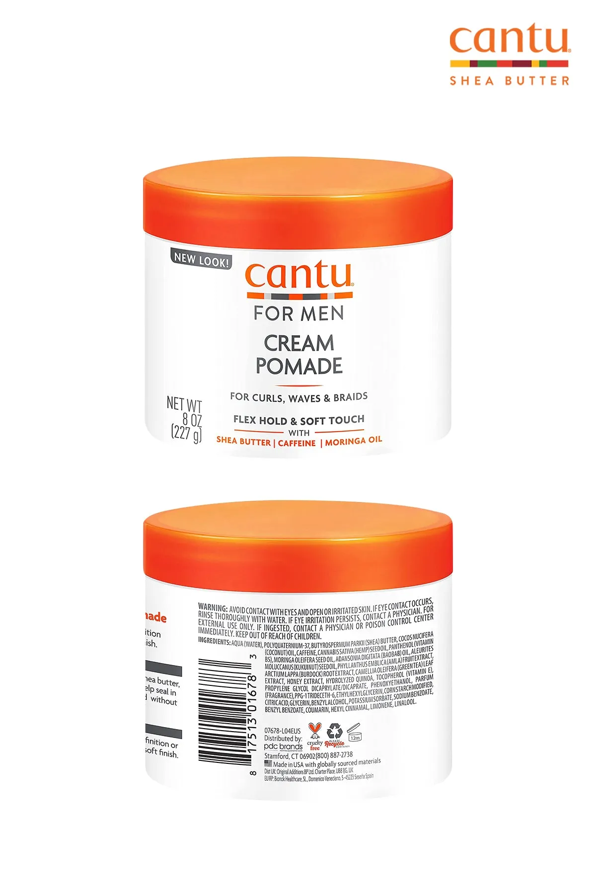 CANTU FOR MEN CREAM POMADE 8oz