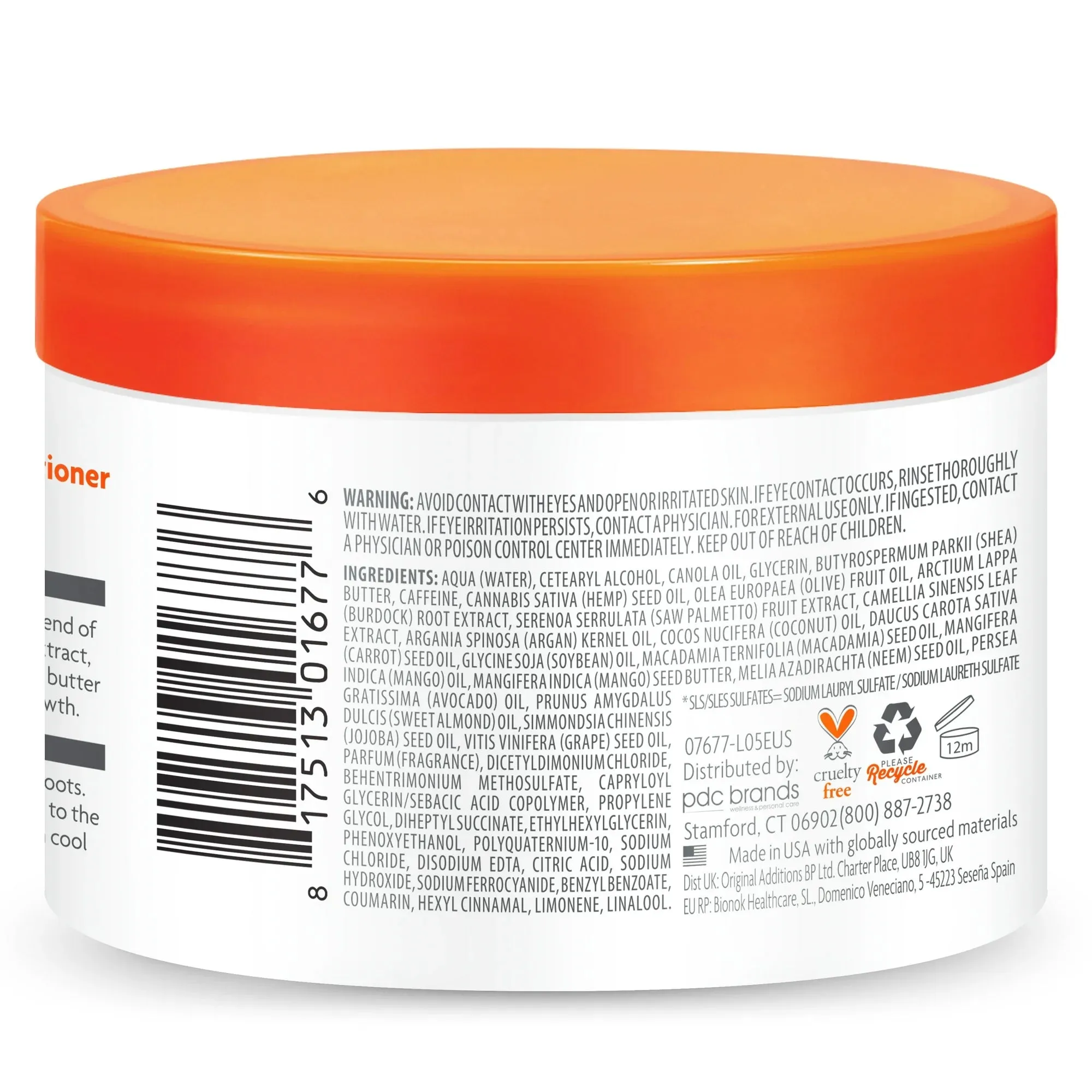 Cantu for Men Leave-In or Rinse-Out Conditioner for Hair & Beard - 13 oz