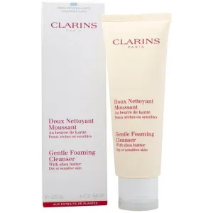Clarins Gentle Foaming Cleanser with Shea Butter (Dry or Sensitive Skin) 4.4 oz