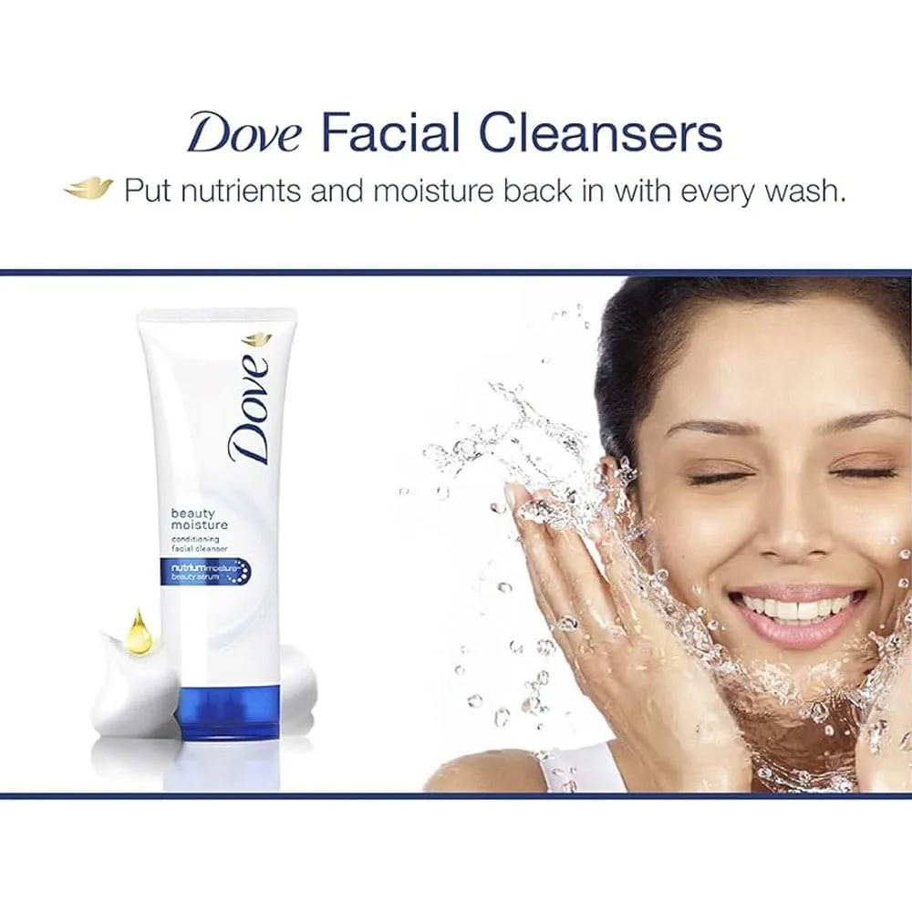 Dove Facial Cleanser Conditioning Beauty Moisture 100g