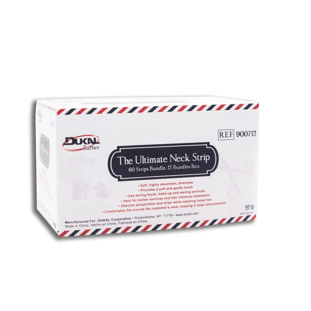Dukal Barber The Ultimate Neck Strip - 60 Strips