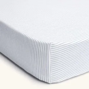 ErgoPouch 2 In 1 Waterproof Fitted Sheet Bedside Sleeper Midnight Stripe