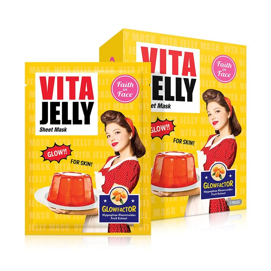 FAITHINFACE Vita Jelly Sheet Mask  (7pcs)