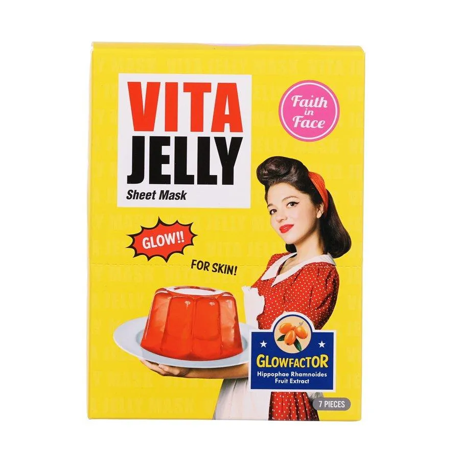 FAITHINFACE Vita Jelly Sheet Mask  (7pcs)