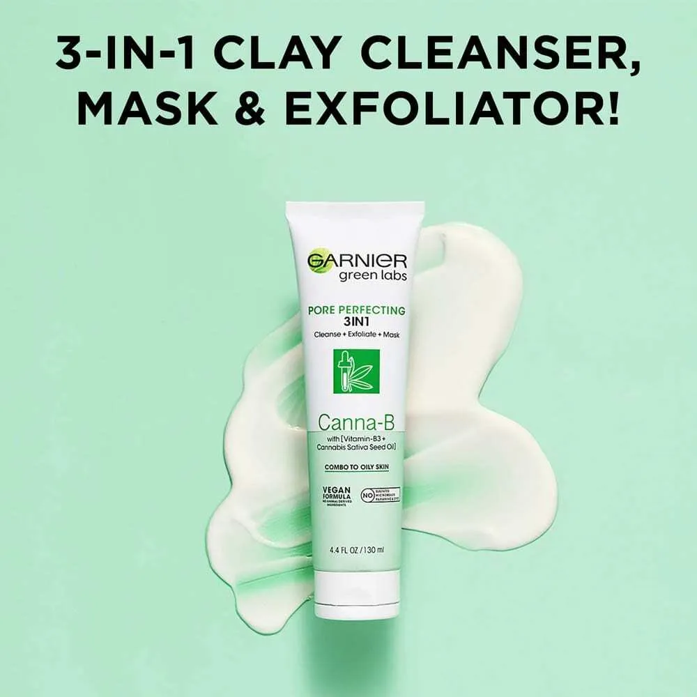 Garnier Pore Perfecting 3-In-1 Cleanse   Exfoliate   Mask 130ml