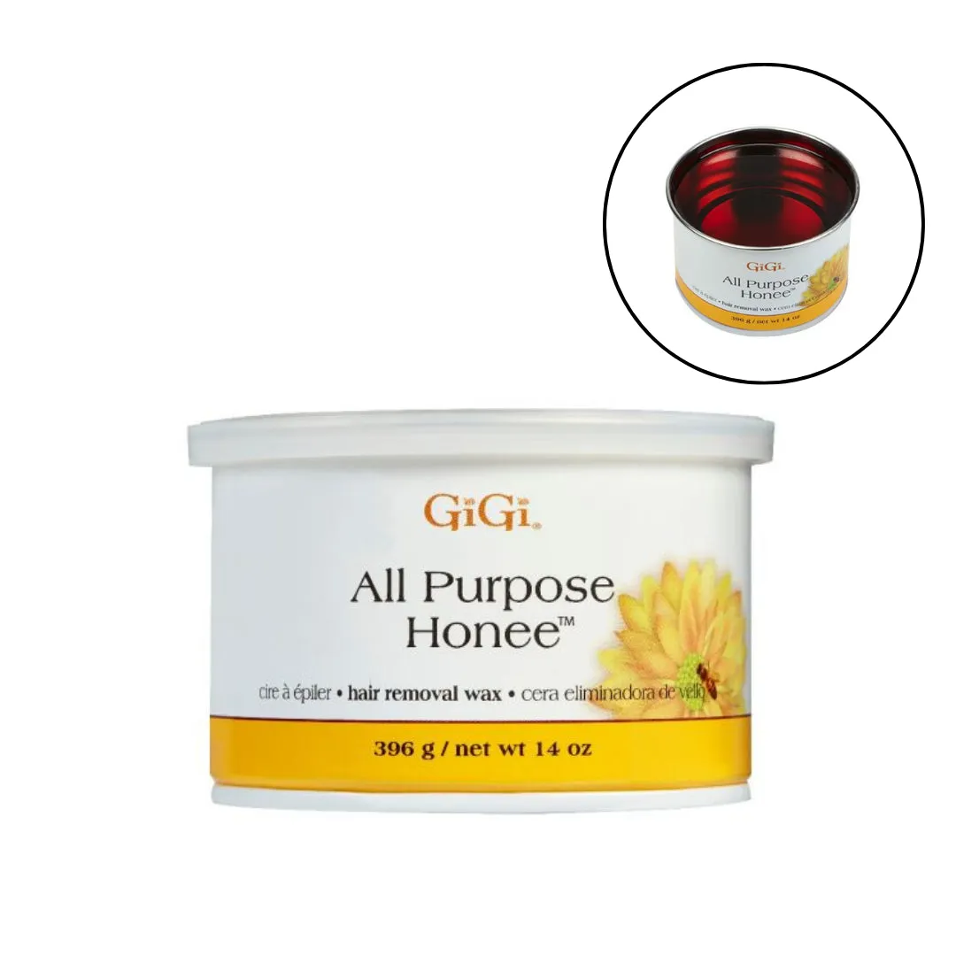 Gigi All Purpose Honee. Hair Removal Wax - 14 oz