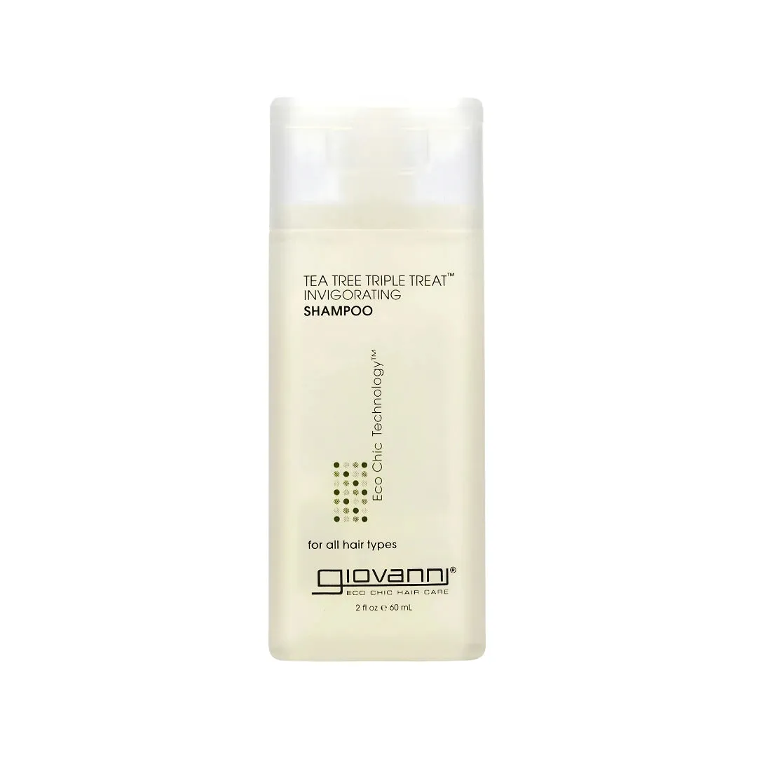 Giovanni Tea Tree Triple Treat Invigorating Shampoo - 2 oz