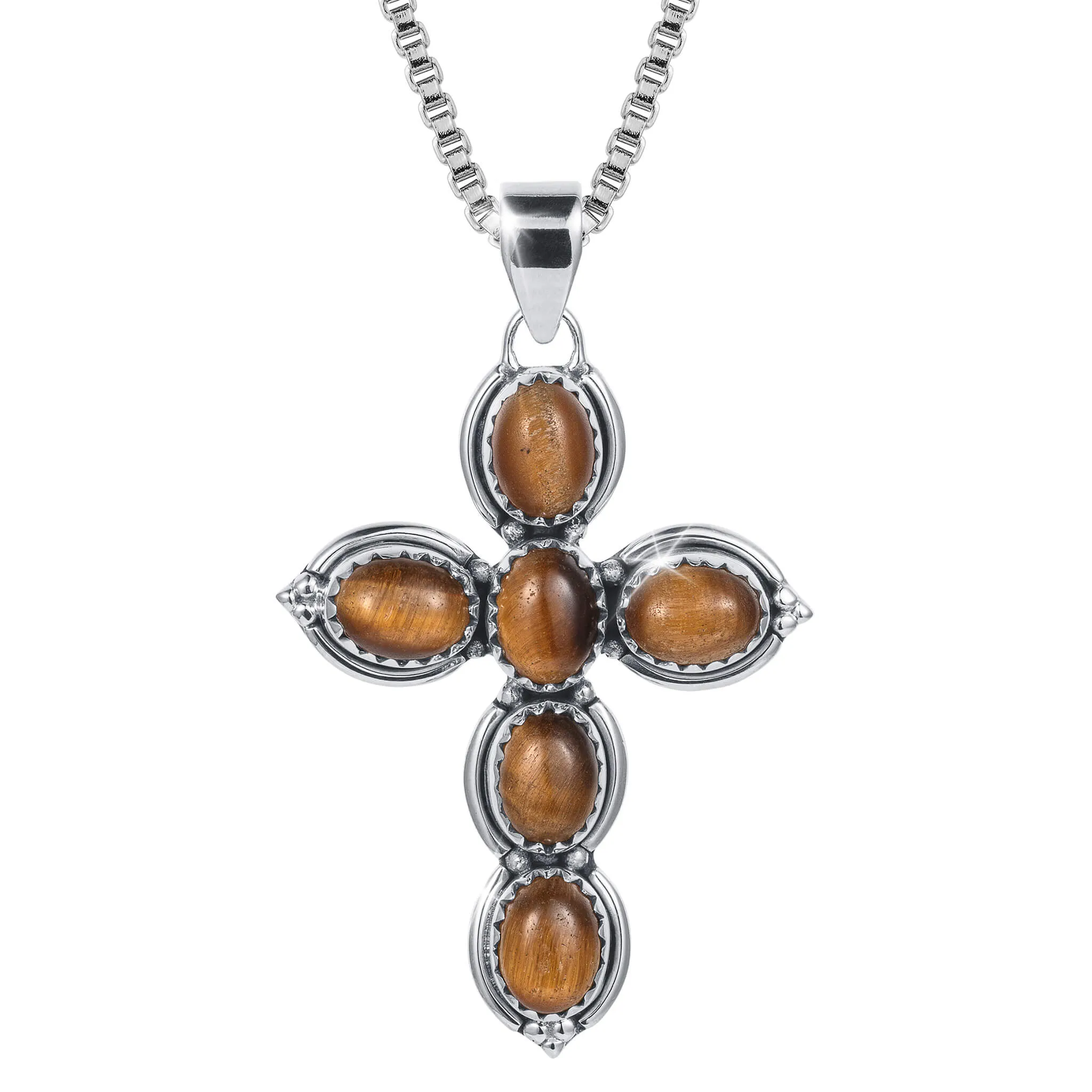 Guardian Of Strength Cross Pendant