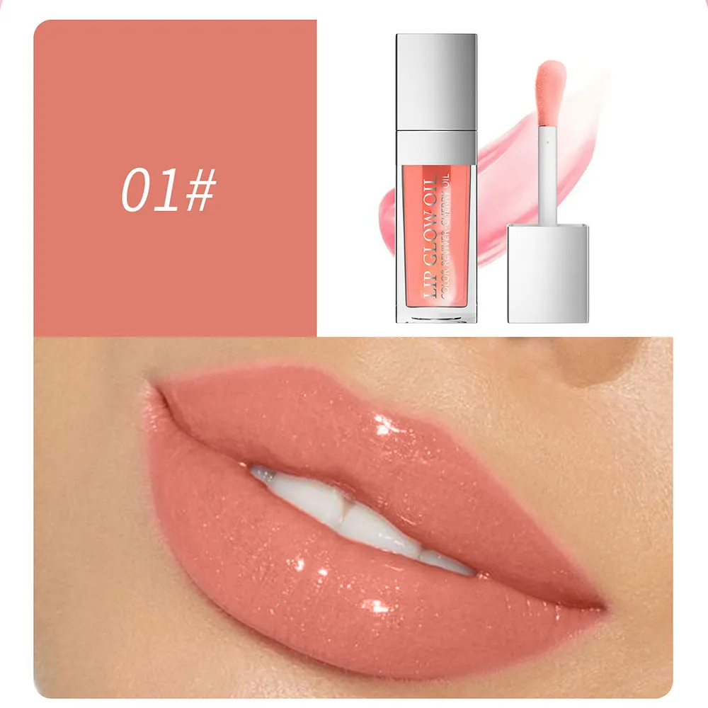 Hello Kiss Lip Glow Oil 01 Pink 8ml