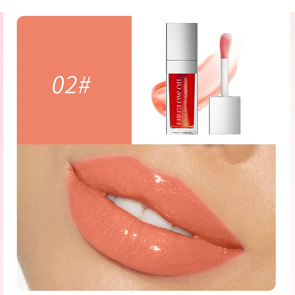 Hello Kiss Lip Glow Oil 02 Coral 8ml