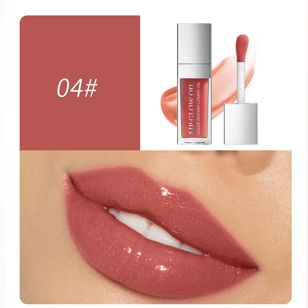 Hello Kiss Lip Glow Oil 04 Rosewood 8ml