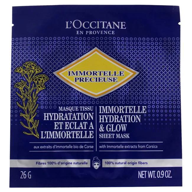 Immortelle Hydrating And Glow Sheet Mask