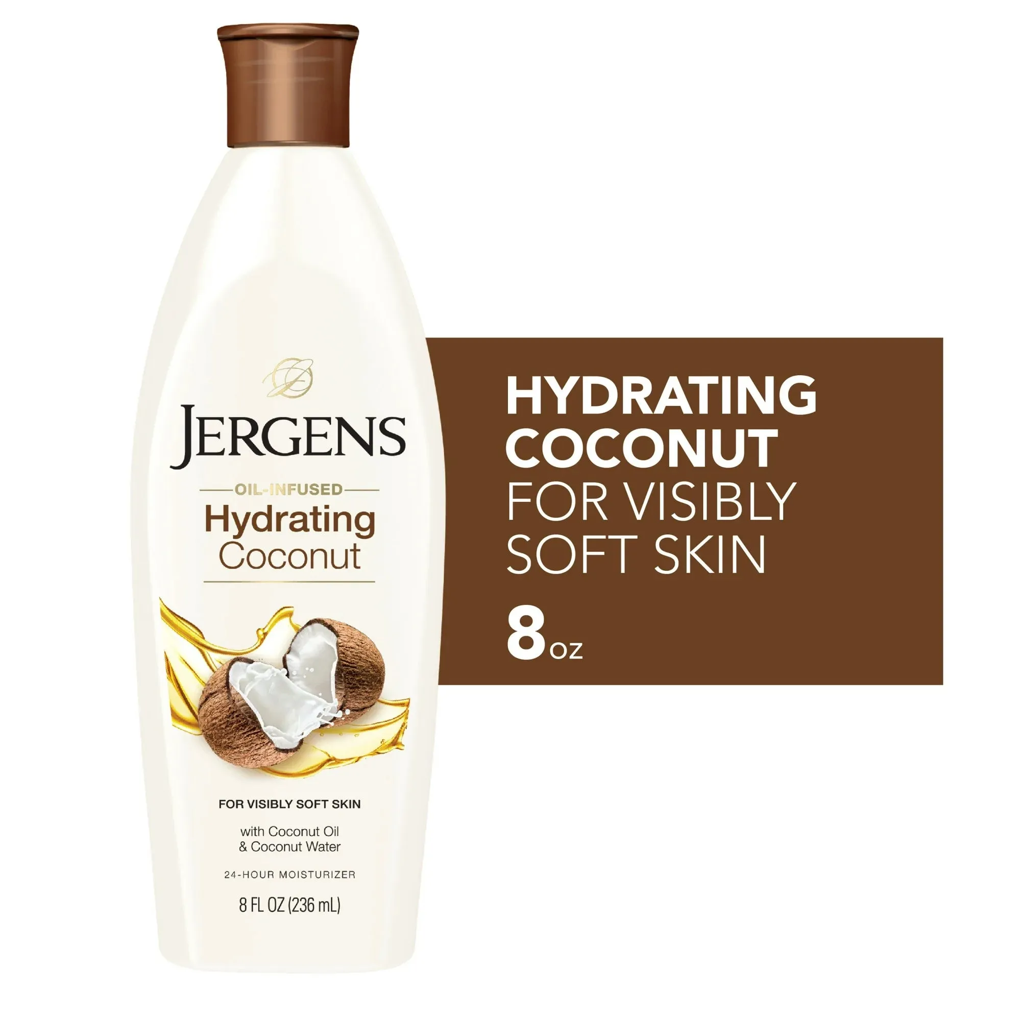 Jergens Hydrating Coconut Dry Skin Moisturizer - 8 oz