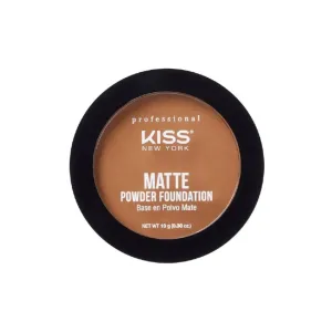 Kiss New York Professional ProTouch Matte Powder Foundation with Dual Function Formula