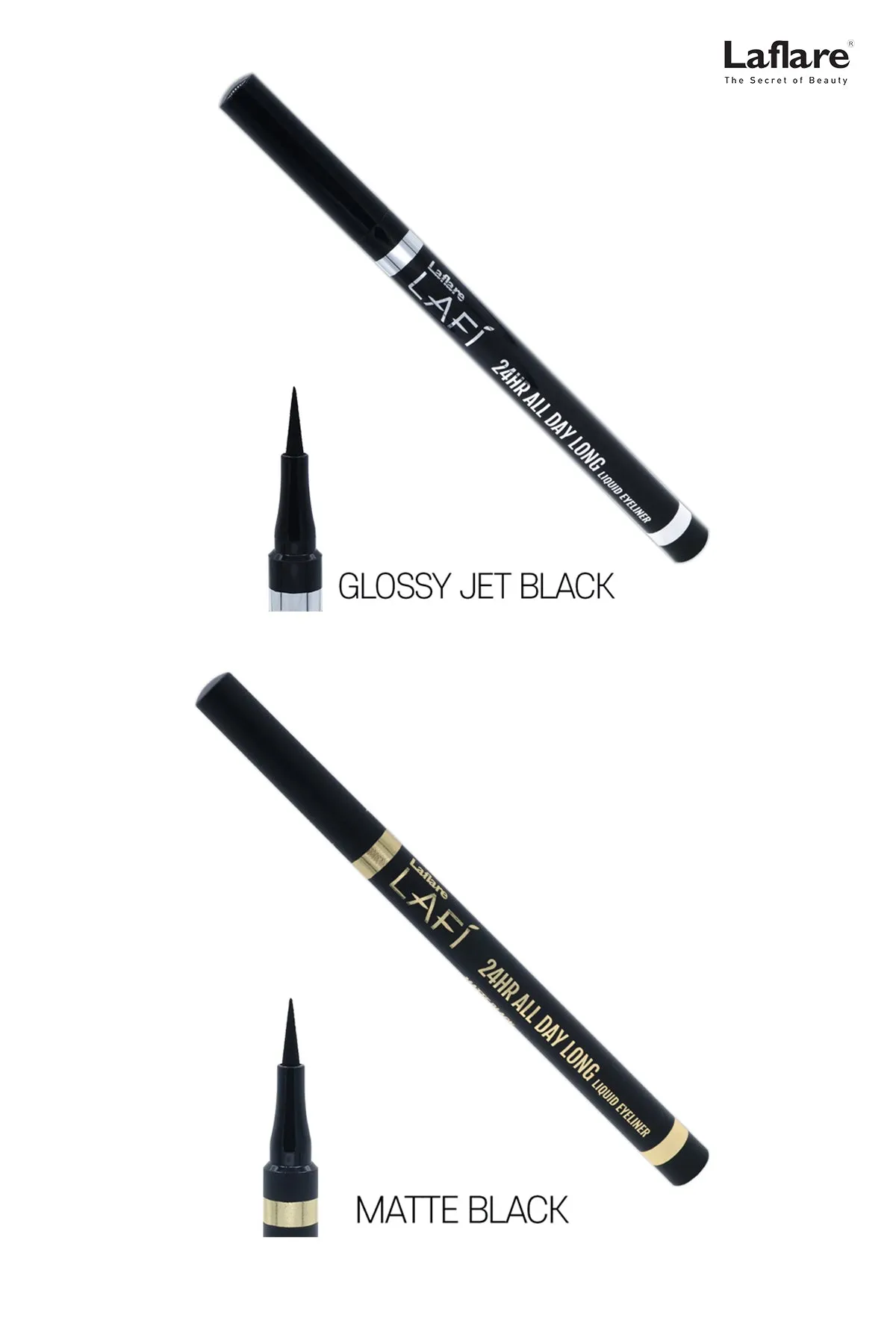 LAFLARE LIQUID EYELINER SUPER FELT TIP