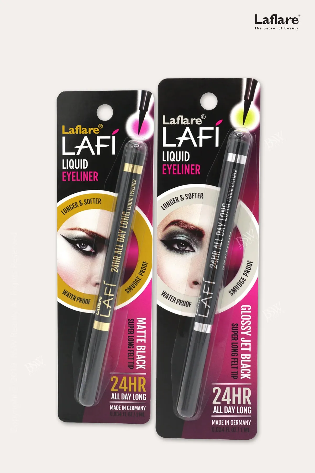 LAFLARE LIQUID EYELINER SUPER FELT TIP