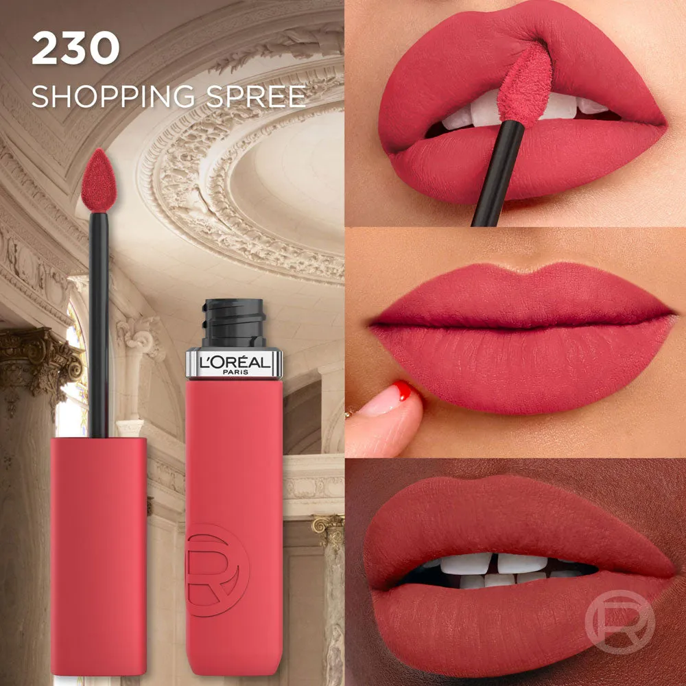 L'Oréal Paris Infallible Matte Resistance Liquid Lipstick 230 Shopping Spree