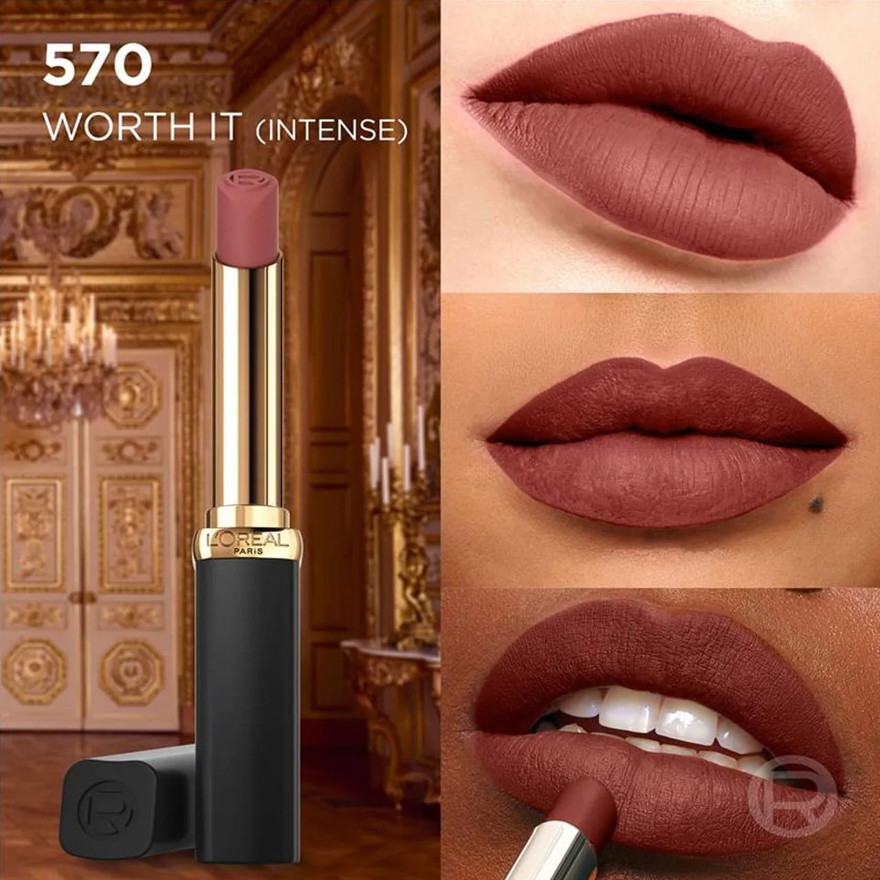 L'Oreal Color Riche Intense Volume Matte Lipstick 570 Worth It Intense
