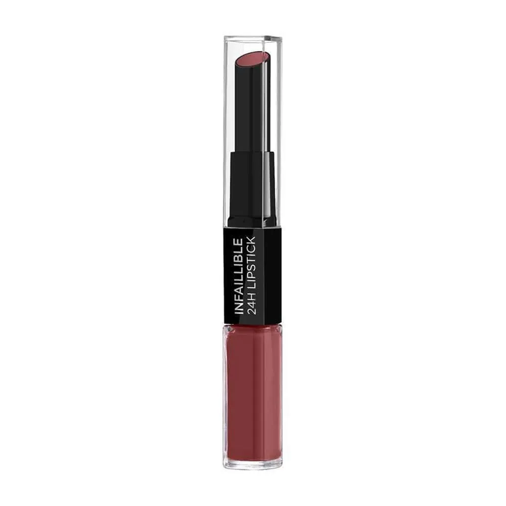 L'Oreal Infallible 2 Step Lip Colour 801 Toujours Toffee