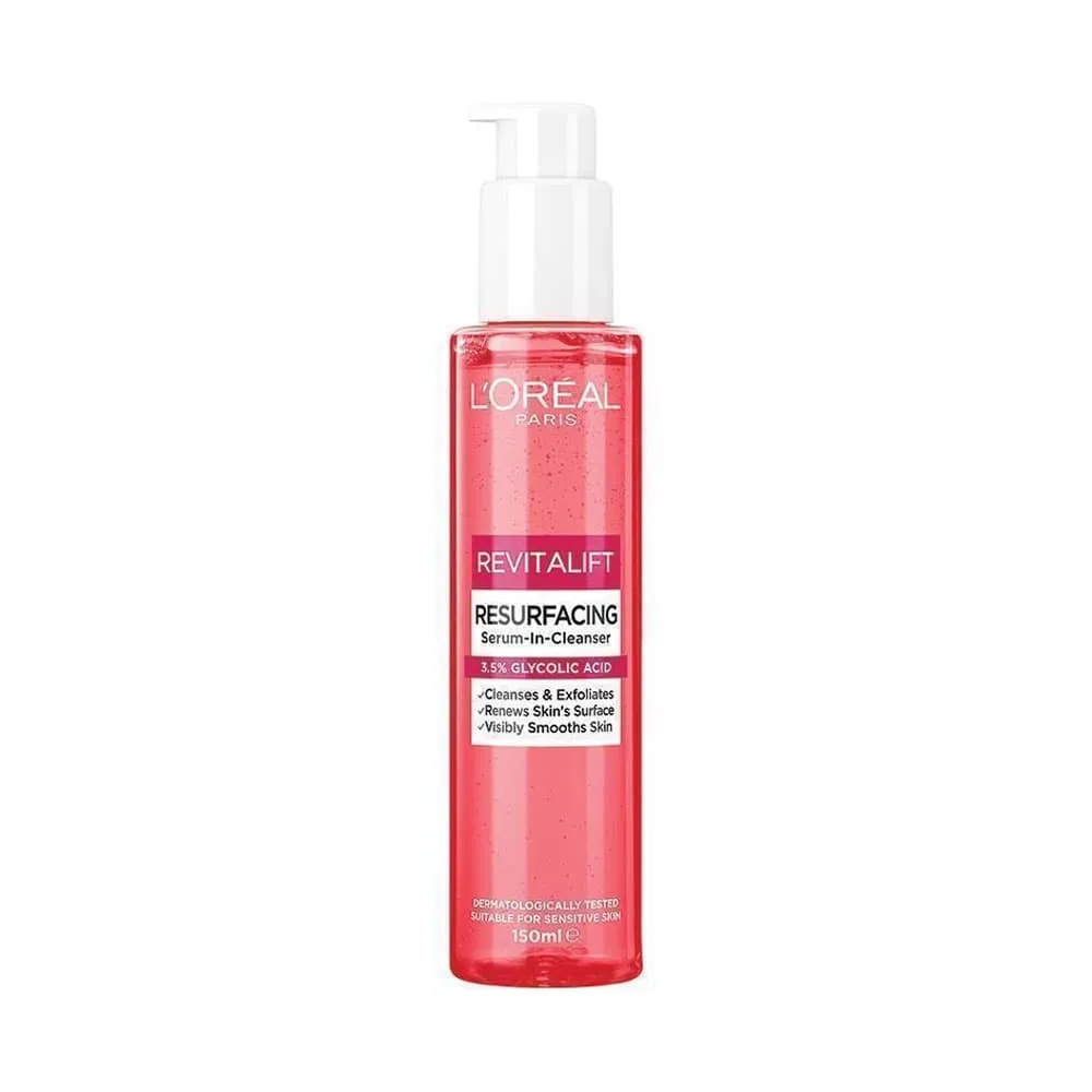L'Oreal Revitalift Resurfacing Serum In Cleanser 150ml