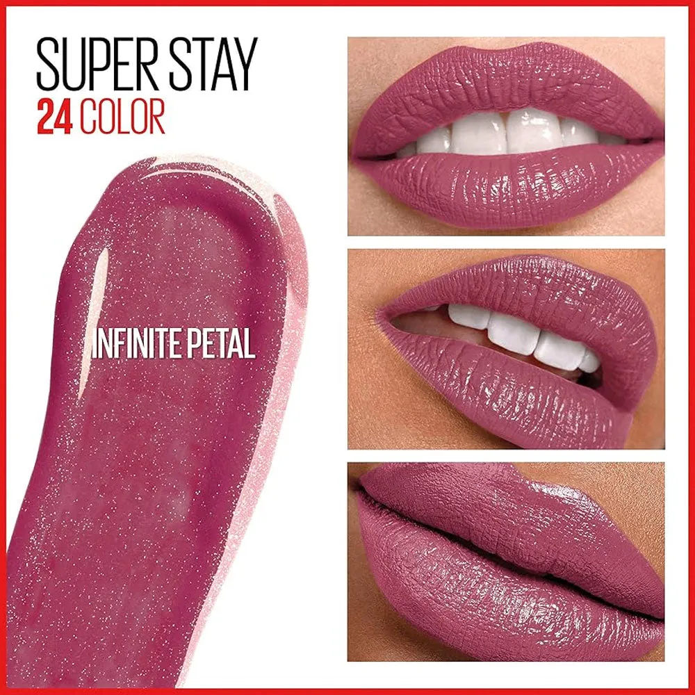 Maybelline SuperStay 24hr 2 Step Colour Lipstick 080 Infinite Petal