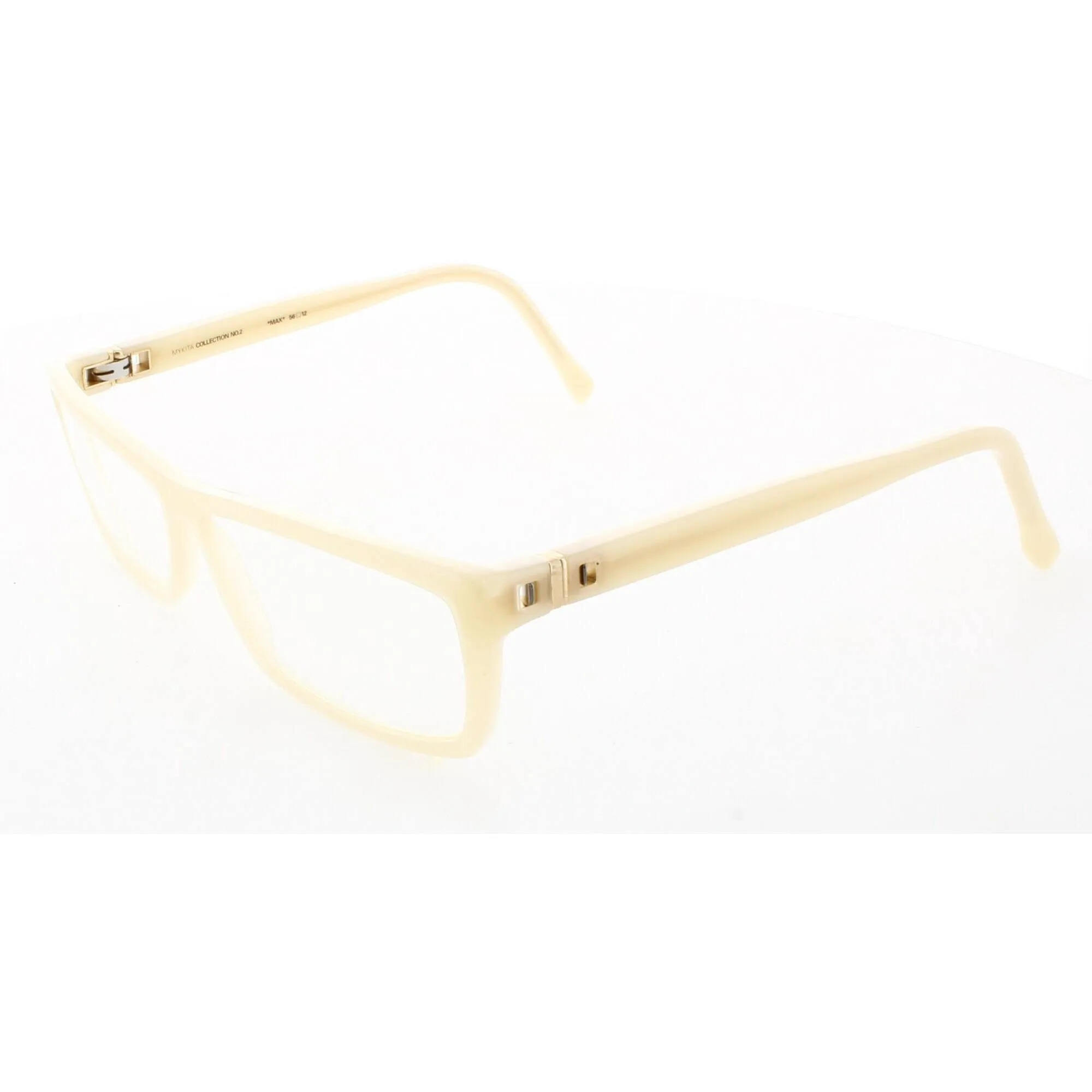 Mykita Unisex Eyeglasses - Cream Toffee Plastic Square | NO2-MAX-CREAM-TOFFEE 902