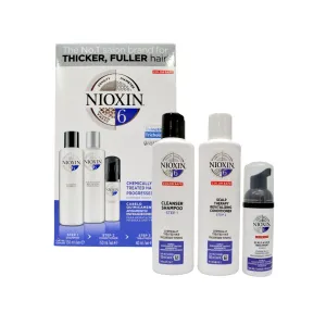 Nioxin Chemically Treated Hair Progressed Thinning Intense Moisture System 6 Kit