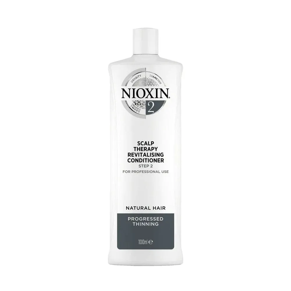 Nioxin Conditioner Scalp Therapy Revitalizing Natural Hair Progressed Thinning System 2 Step 2 1L