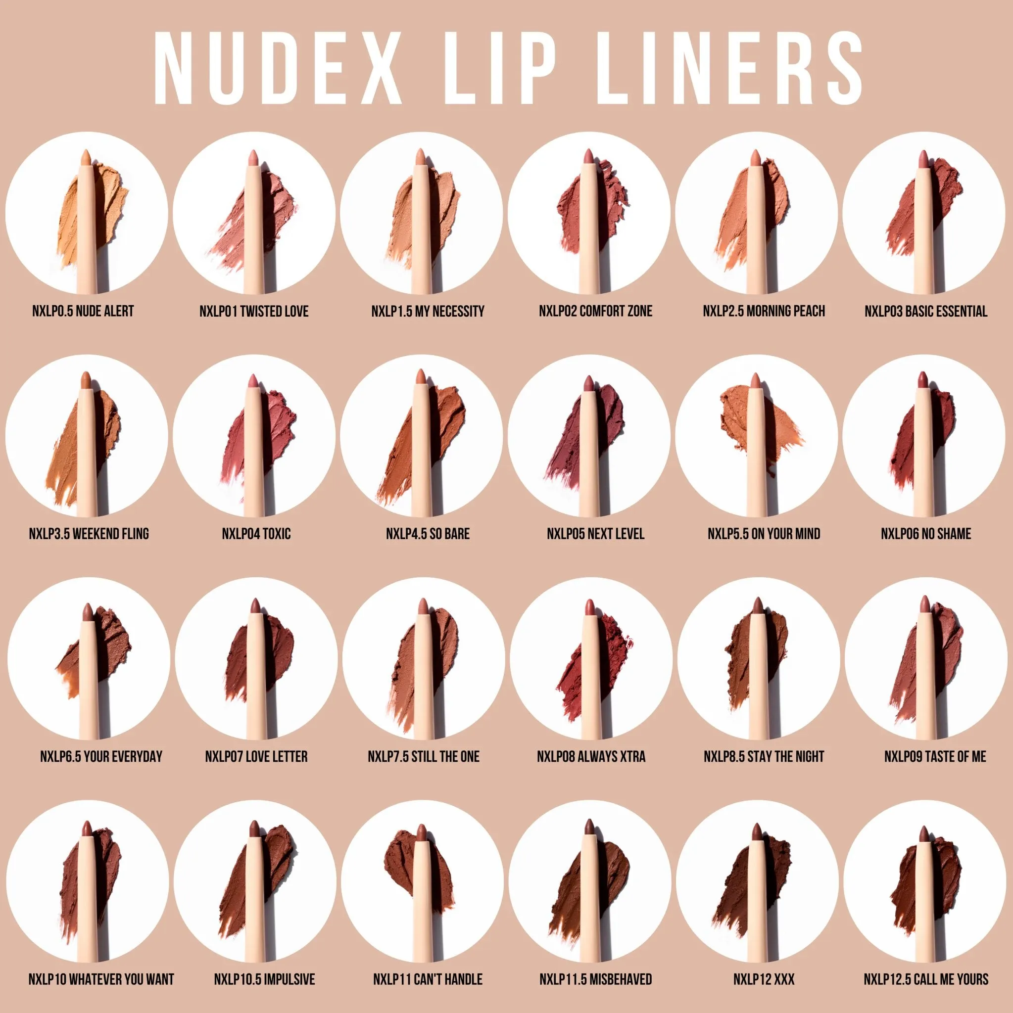 Nude X Lip Liner PR Box