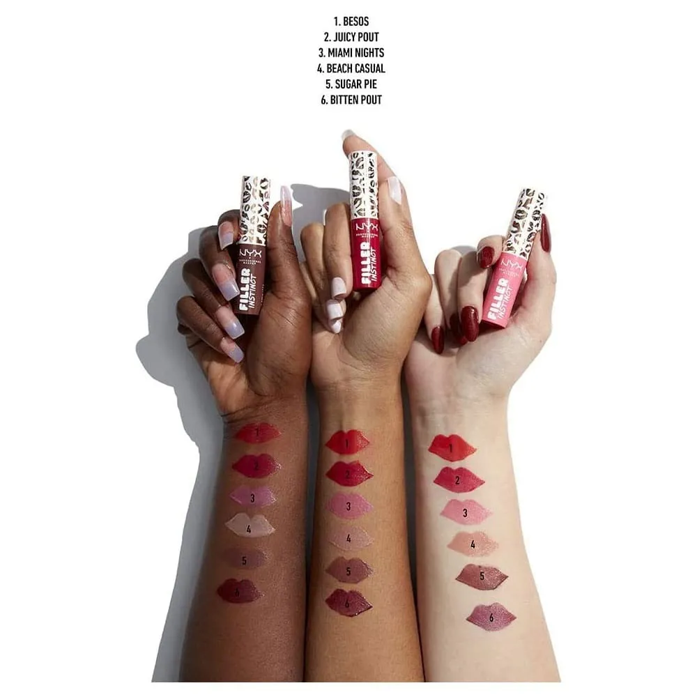 NYX Filler Instinct Plumping Lip Color 01 Besos