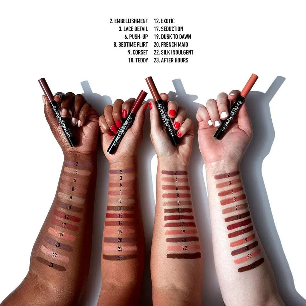 NYX Lingerie Push Up Long Lasting Lipstick 06 Push Up