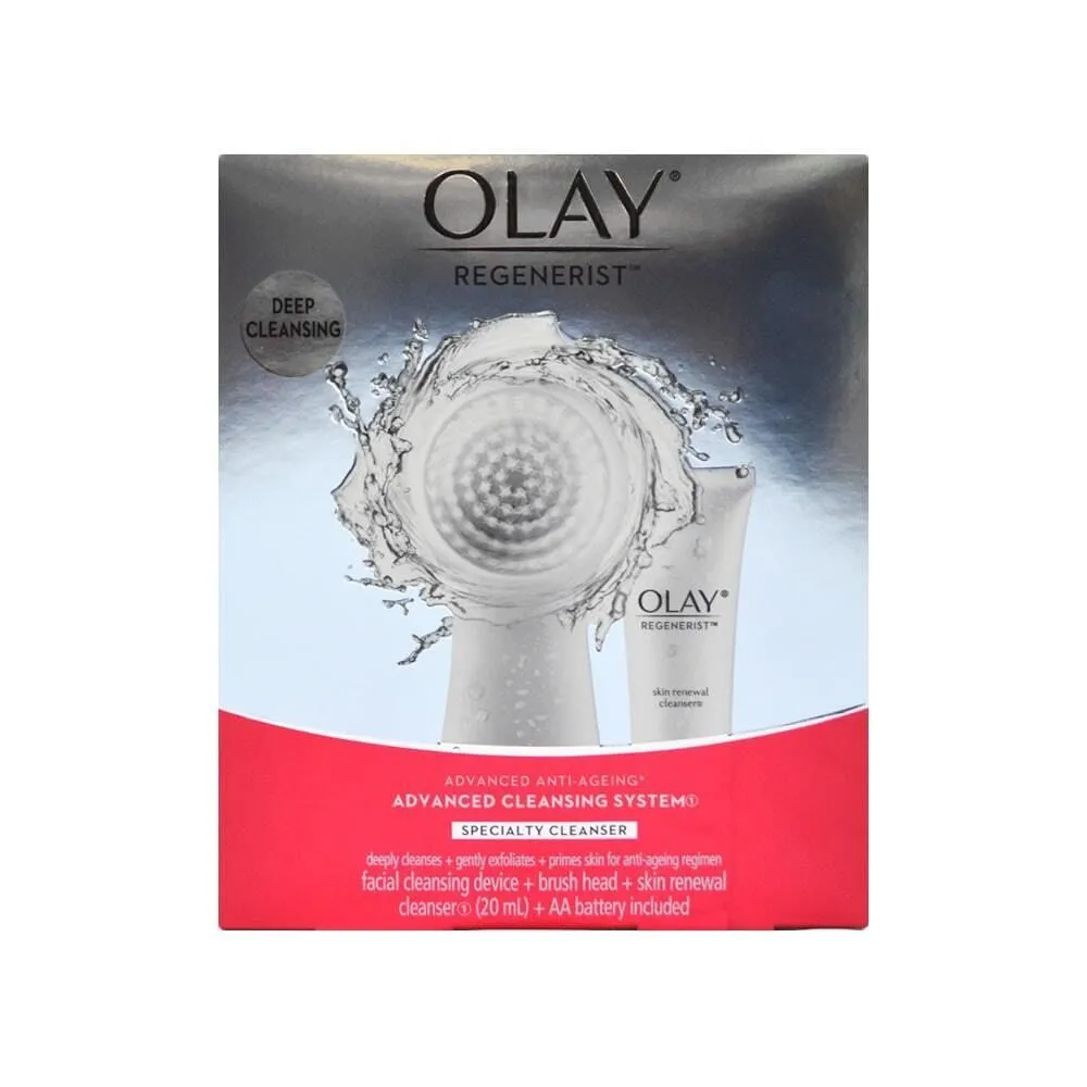 Olay Regenerist Advanced Cleansing System Cleanser   Facial Cleansing Device