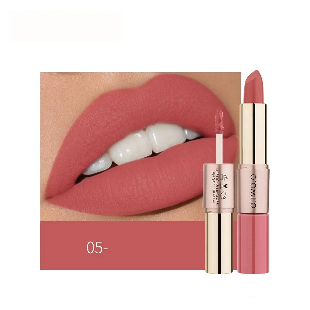 O.TWO.O 2-In-1 Matte Lipstick & Liquid Lipstick 05