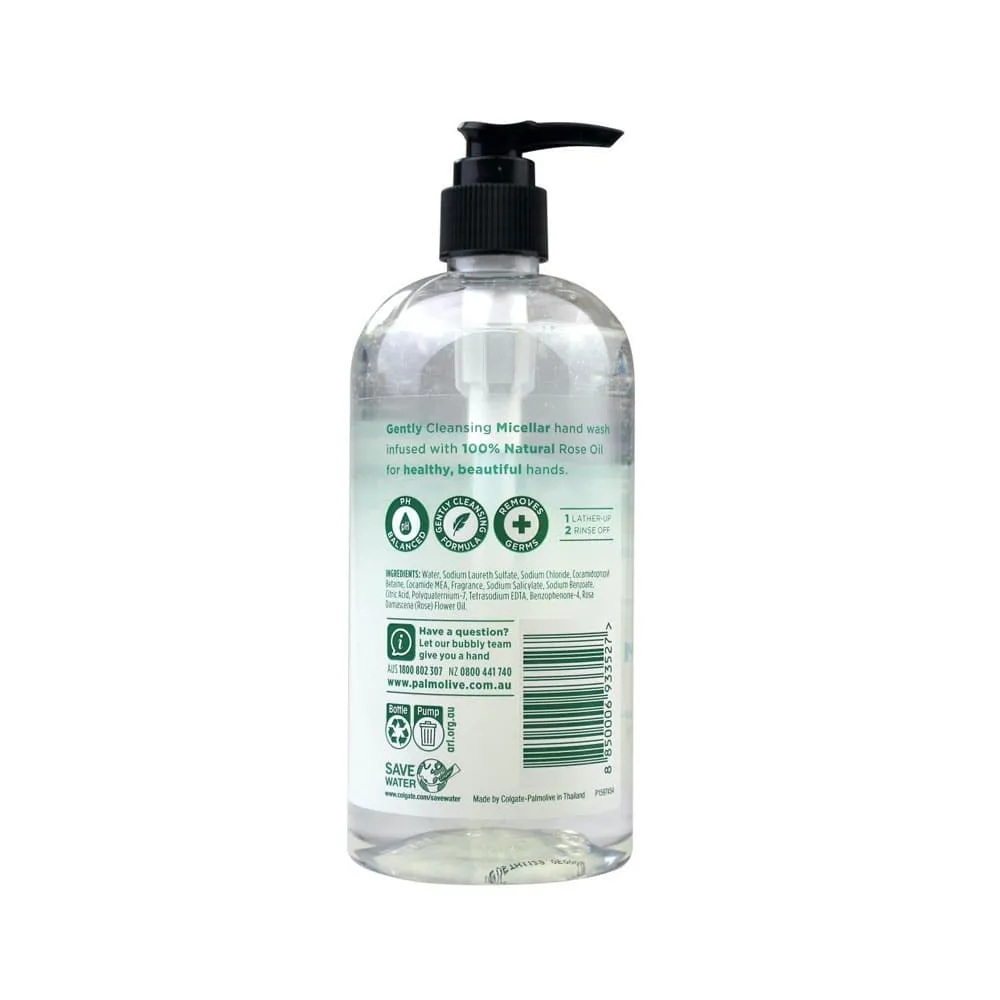 Palmolive Hand Wash Micellar Infused With Rose Oil 500ml